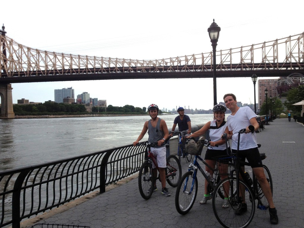 The new East side promenade.