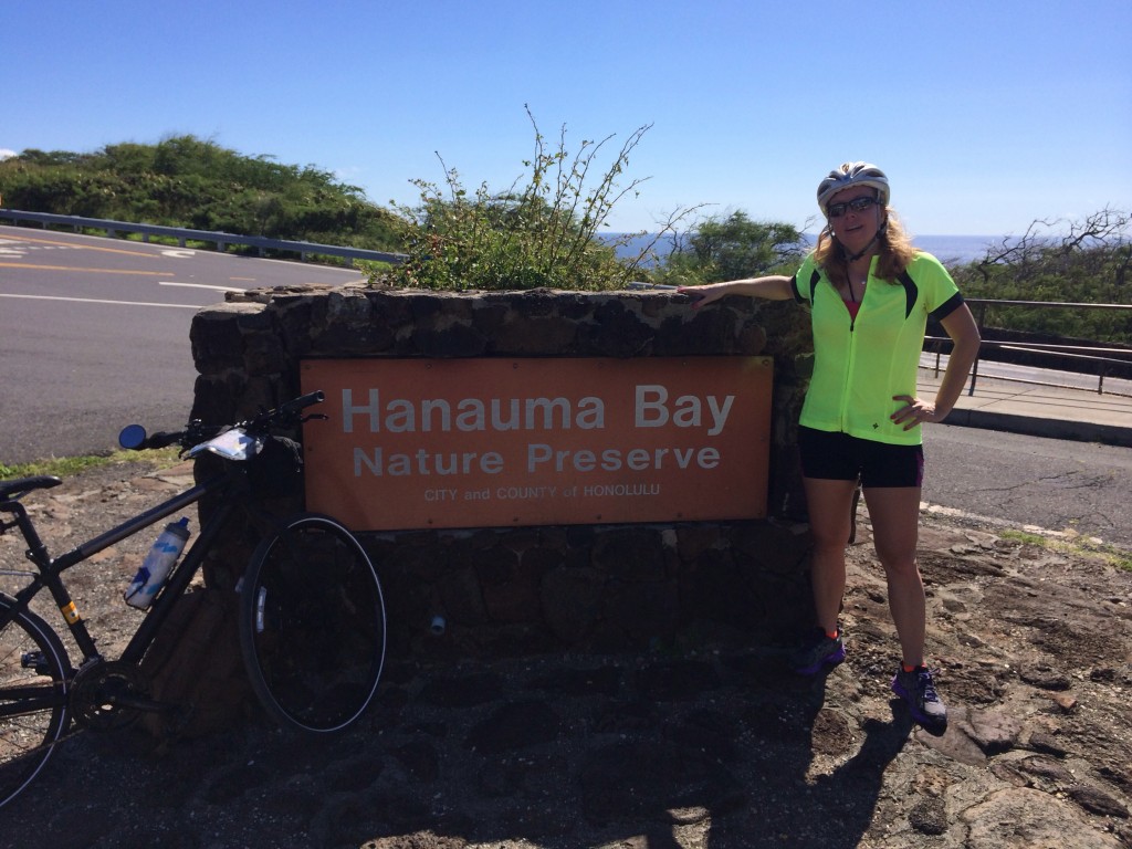 Here we are! Hanauma Bay.