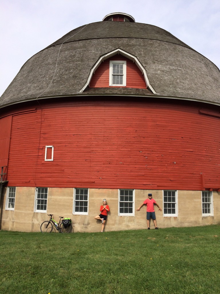 Our B&B host suggested a stop at the historic Ryan round barn.