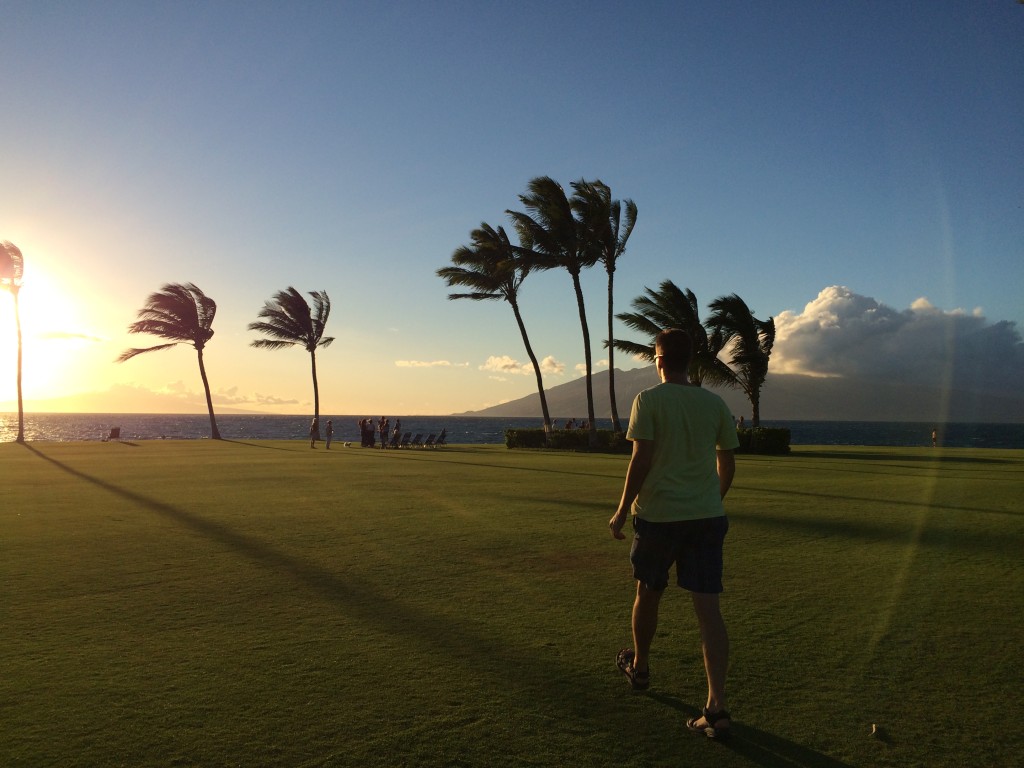 After the event, we took a moment to reflect and count our blessings. We are loving Maui, but we're looking forward to returning home next week....