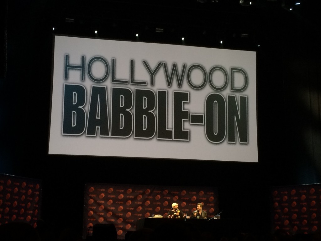 Kevin Smith and Ralph Garman were recording their podcast live as part of New York Super Week. It was really entertaining and funny. We heard about Ash vs Evil Dead. And learned that Mallrats 2 (Mallbrats?) is in the works, and that Bruce Campbell agreed to be in it. After that, Kevin will be making Clerks 3.