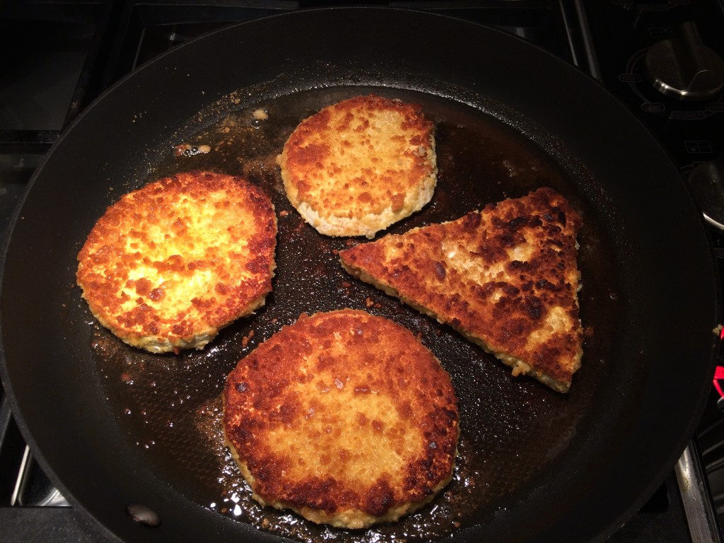 Frying 'em up in a pan...