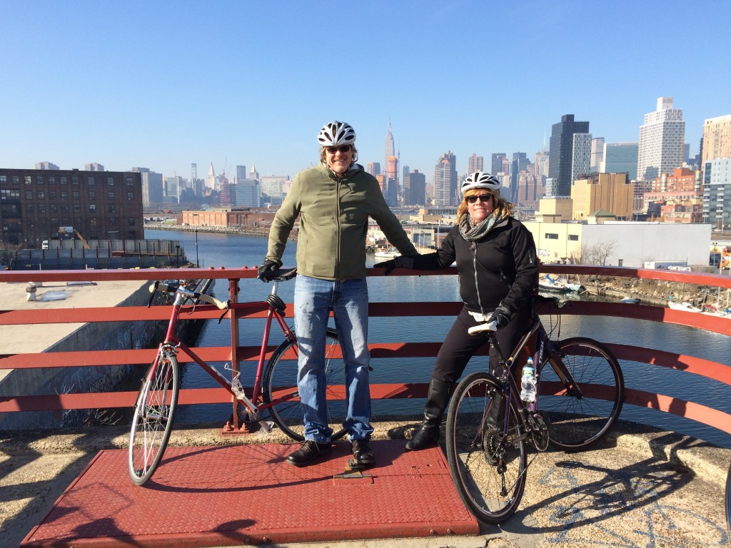 Bruce & Linda came into NYC for a visit today.